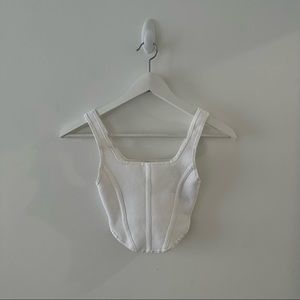 Aritizia Sculpt Knit Bustier Tank size 2XS